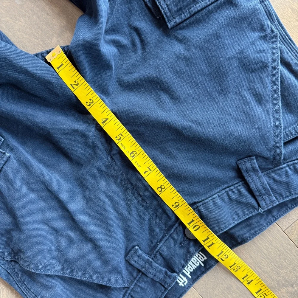 Carhartt Size 30 Navy Rigby Cargo Relaxed Fit 11” Short